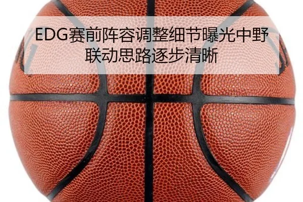 EDG赛前阵容调整细节曝光中野联动思路逐步清晰